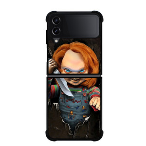 CHUCKY SCARY DOLL KNIFE Samsung Galaxy Z FLip4 5G Case Cover
