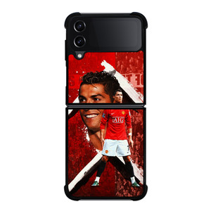 CRISTIANO RONALDO MAN UNITED STAR 7 Samsung Galaxy Z FLip4 5G Case Cover