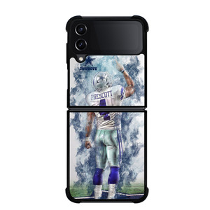 DAK PRESCOTT SMOKE COWBOYS DALLAS COWBOYS FOOTBALL Samsung Galaxy Z FLip4 5G Case Cover