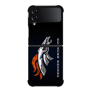 DENVER BRONCOS LOGO SILVER HORSE Samsung Galaxy Z FLip4 5G Case Cover
