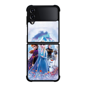 ELSA AND FRIENDS FROZEN CHARACTER Samsung Galaxy Z FLip4 5G Case Cover