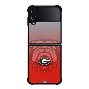 GEORGIA BULLDOGS FOOTBALL RED Samsung Galaxy Z FLip4 5G Case Cover