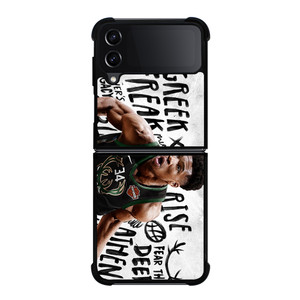 GIANNIS ANTETOKOUNMPO MILWAUKEE BUCKS WALLPAPER Samsung Galaxy Z FLip4 5G Case Cover