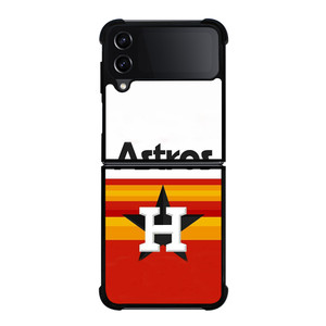 HOUSTON ASTROS MLB ICON Samsung Galaxy Z FLip4 5G Case Cover