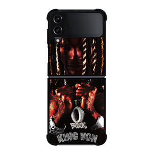 KING VON HIP HOP Samsung Galaxy Z FLip4 5G Case Cover