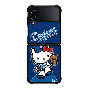 LA DODGERS HELLO KITTY Samsung Galaxy Z FLip4 5G Case Cover