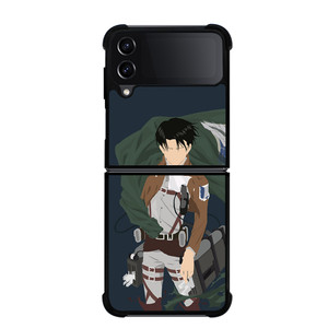 LEVI ACKERMAN ATTTACK ON TITAN ANIME ACT Samsung Galaxy Z FLip4 5G Case Cover