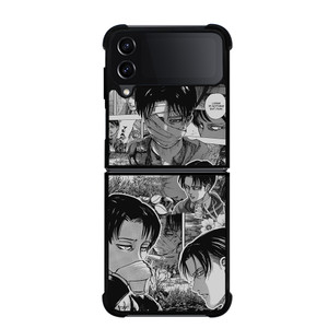 LEVI ACKERMAN ATTTACK ON TITAN MANGA Samsung Galaxy Z FLip4 5G Case Cover