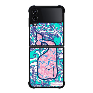 LILLY PULITZER VINEYARD VINES Samsung Galaxy Z FLip4 5G Case Cover
