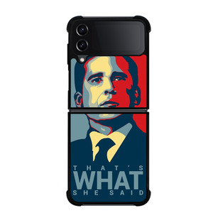MICHAEL SCOTT ART Samsung Galaxy Z FLip4 5G Case Cover