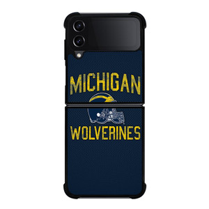 MICHIGAN WOLVERINES FOOTBALL HELMET Samsung Galaxy Z FLip4 5G Case Cover MICHIGAN WOLVERINES FOOTBALL HELMET Samsung Galaxy Z FLip4 5G Case Cover
