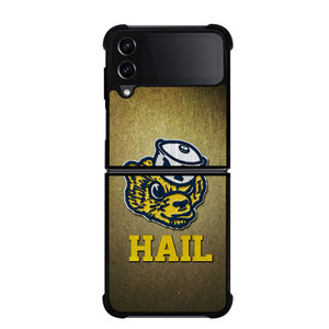 MICHIGAN WOLVERINES HAIL Samsung Galaxy Z FLip4 5G Case Cover MICHIGAN WOLVERINES HAIL Samsung Galaxy Z FLip4 5G Case Cover
