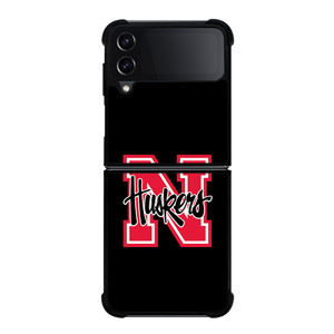 NEBRASKA HUSKERS UNIVERSITY FOOTBALL TEAM LOGO Samsung Galaxy Z FLip4 5G Case Cover