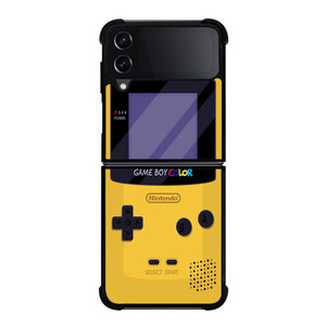 NINTENDO GAME BOY YELLOW Samsung Galaxy Z FLip4 5G Case Cover