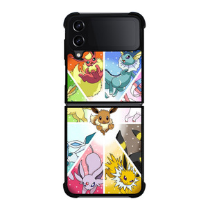 POKEMON ALL EEVEE Samsung Galaxy Z FLip4 5G Case Cover