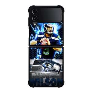 RUSSELL WILSON SEATTLE SEAHAWKS NFL Samsung Galaxy Z FLip4 5G Case Cover RUSSELL WILSON SEATTLE SEAHAWKS NFL Samsung Galaxy Z FLip4 5G Case Cover