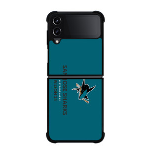 SAN JOSE SHARKS LANDSCAPE Samsung Galaxy Z FLip4 5G Case Cover SAN JOSE SHARKS LANDSCAPE Samsung Galaxy Z FLip4 5G Case Cover