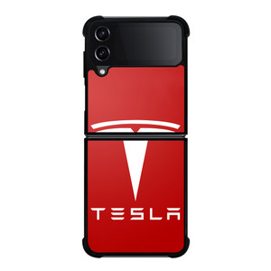 TESLA MOTORS RED LOGO Samsung Galaxy Z FLip4 5G Case Cover