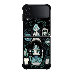 THE HAUNTED MANSION ART DISNEY Samsung Galaxy Z FLip4 5G Case Cover THE HAUNTED MANSION ART DISNEY Samsung Galaxy Z FLip4 5G Case Cover