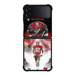 TOM BRADY TAMPA BAY BUCCANEERS Samsung Galaxy Z FLip4 5G Case Cover TOM BRADY TAMPA BAY BUCCANEERS Samsung Galaxy Z FLip4 5G Case Cover