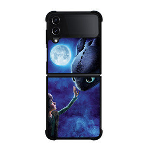 TOOTHLESS DRAGON AND HICCUP Samsung Galaxy Z FLip4 5G Case Cover TOOTHLESS DRAGON AND HICCUP Samsung Galaxy Z FLip4 5G Case Cover