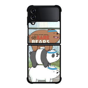 WE BARE BEARS UP Samsung Galaxy Z FLip4 5G Case Cover WE BARE BEARS UP Samsung Galaxy Z FLip4 5G Case Cover