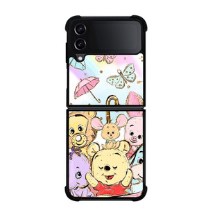 WINNIE THE POOH AND FRIENDS UMBRELA Samsung Galaxy Z FLip4 5G Case Cover