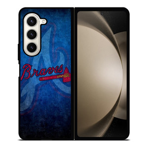 ATLANTA BRAVES A BASEBALL LOGO Samsung Galaxy Z Fold 5 Case Cover