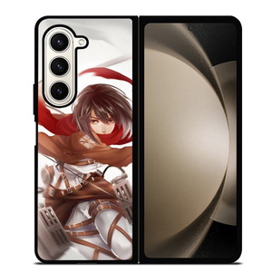 ATTACK ON TITAN MIKASA ACKERMAN ANIME MANGA Samsung Galaxy Z Fold 5 Case Cover