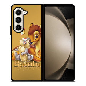 BAMBI AND RABBIT DISNEY CARTOON Samsung Galaxy Z Fold 5 Case Cover
