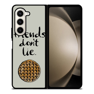 BEST FRIENDS DON'T LIE WAFFLE STRANGER THINGS Samsung Galaxy Z Fold 5 Case Cover