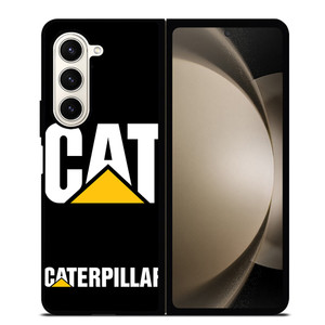 CAT CATERPILLAR BLACK LOGO Samsung Galaxy Z Fold 5 Case Cover CAT CATERPILLAR BLACK LOGO Samsung Galaxy Z Fold 5 Case Cover