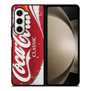 COCA COLA CLASSIC CAN LOGO Samsung Galaxy Z Fold 5 Case Cover