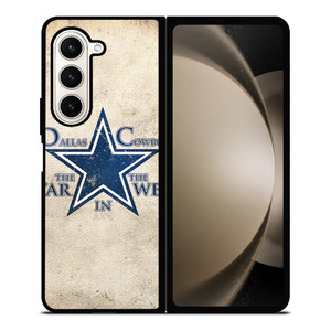 DALLAS COWBOYS STAR IN WEST LOGO Samsung Galaxy Z Fold 5 Case Cover