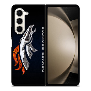 DENVER BRONCOS LOGO SILVER HORSE Samsung Galaxy Z Fold 5 Case Cover