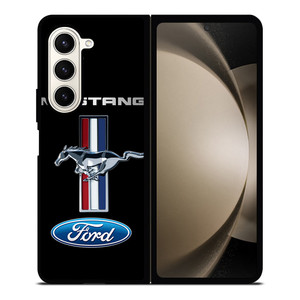 FORD MUSTANG STRIPS EMBLEM Samsung Galaxy Z Fold 5 Case Cover