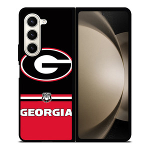 GEORGIA BULDOGS STRIPS Samsung Galaxy Z Fold 5 Case Cover