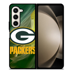 GREEN BAY PACKERS ART FOOTBALL Samsung Galaxy Z Fold 5 Case Cover