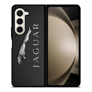 JAGUAR CAR LOGO CARBON Samsung Galaxy Z Fold 5 Case Cover JAGUAR CAR LOGO CARBON Samsung Galaxy Z Fold 5 Case Cover