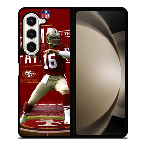 JOE MONTANA 16 SF SAN FRANCISCO 49ERS Samsung Galaxy Z Fold 5 Case Cover