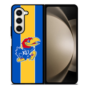 KANSAS JAYHAWKS STRIPS Samsung Galaxy Z Fold 5 Case Cover