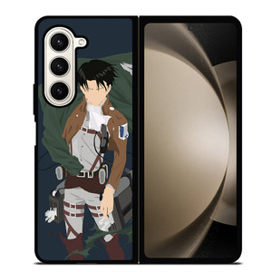 LEVI ACKERMAN ATTTACK ON TITAN ANIME ACT Samsung Galaxy Z Fold 5 Case Cover LEVI ACKERMAN ATTTACK ON TITAN ANIME ACT Samsung Galaxy Z Fold 5 Case Cover