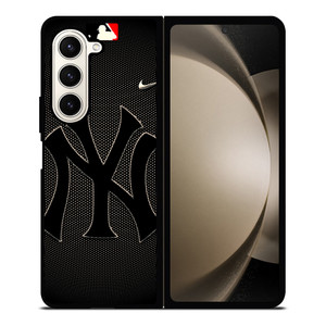 NEW YORK YANKEES BASEBALL MLB BLACK Samsung Galaxy Z Fold 5 Case Cover