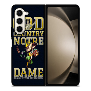 NOTRE DAME FIGHTING GOD COUNTRY Samsung Galaxy Z Fold 5 Case Cover