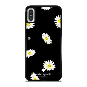 KATE SPADE FLOWER IN BLACK iPhone X / XS Case