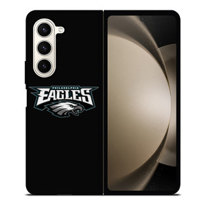 PHILADELPHIA EAGLES LOGO BLACK Samsung Galaxy Z Fold 5 Case Cover