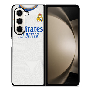 REAL MADRID 2021 HOME JERSEY Samsung Galaxy Z Fold 5 Case Cover