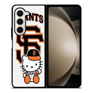 SAN FRANCISCO GIANTS MLB HELLO KITTY Samsung Galaxy Z Fold 5 Case Cover SAN FRANCISCO GIANTS MLB HELLO KITTY Samsung Galaxy Z Fold 5 Case Cover