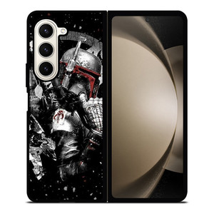 STAR WARS BOBA FETT ART Samsung Galaxy Z Fold 5 Case Cover STAR WARS BOBA FETT ART Samsung Galaxy Z Fold 5 Case Cover