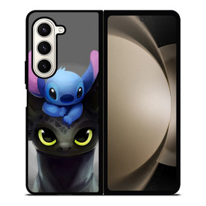 STITCH AND TOOTHLESS DRAGON Samsung Galaxy Z Fold 5 Case Cover STITCH AND TOOTHLESS DRAGON Samsung Galaxy Z Fold 5 Case Cover